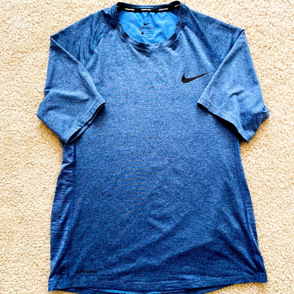 Nike Dri-Fit Blue T Shirt
